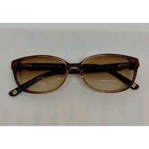 Liz Claiborne Eyeglass Frames L389 OJPS Sparkly Amber Brown 53-15-135